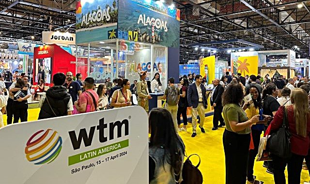 Aspecto da feira WTM Latin America 2024 - foto Prefeitura